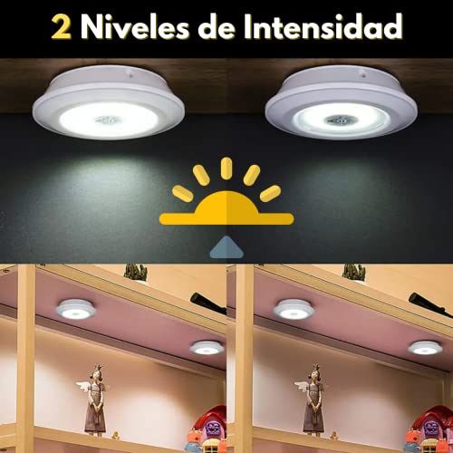LED ışık, yapışkan, kablosuz aydınlatma için, 3 LED, pille çalışan, kablosuz, iç mekan, dolaplar, mutfak, yatak odası, prizsiz banyo için