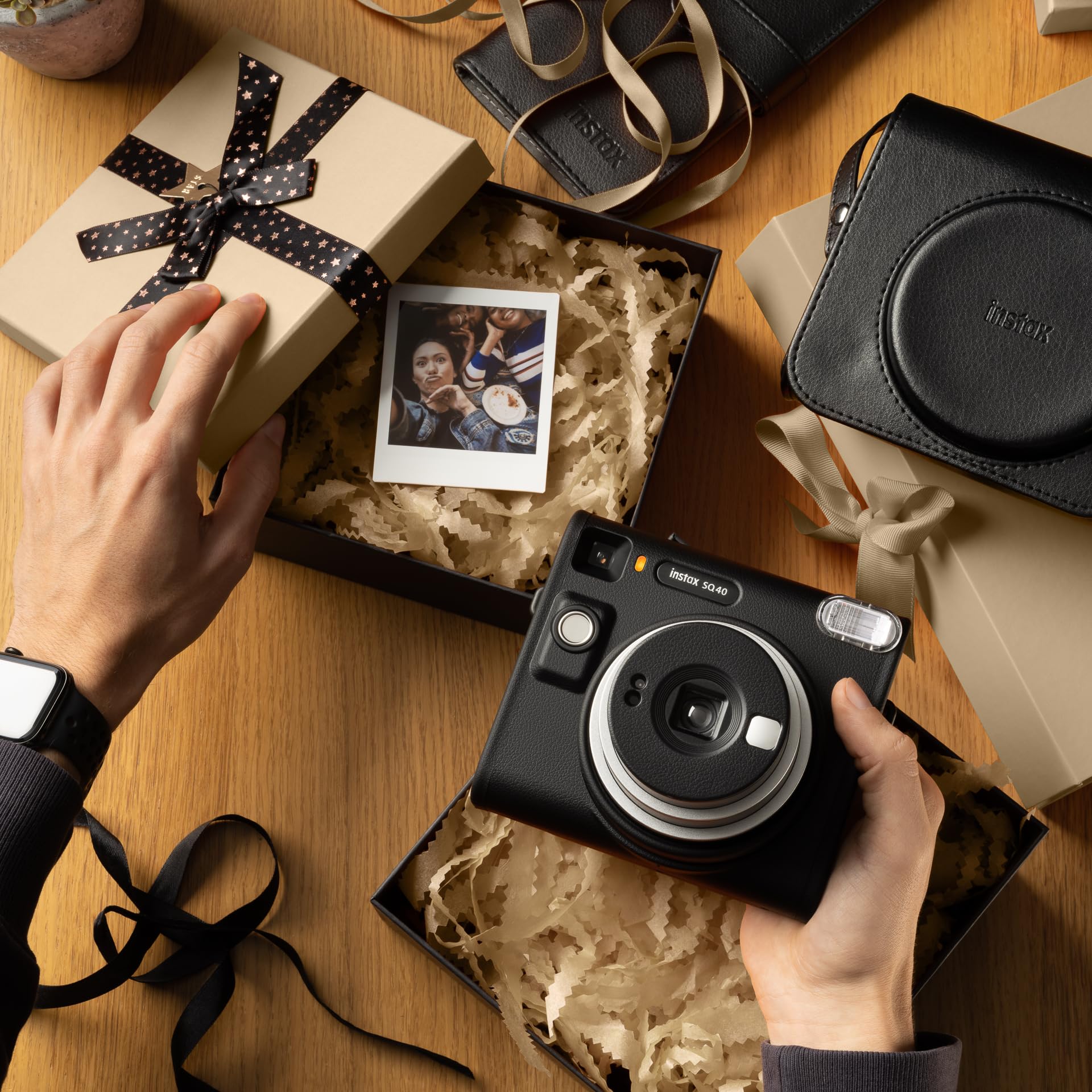 Instax SQ40 Siyah Fotoğraf Makinesi