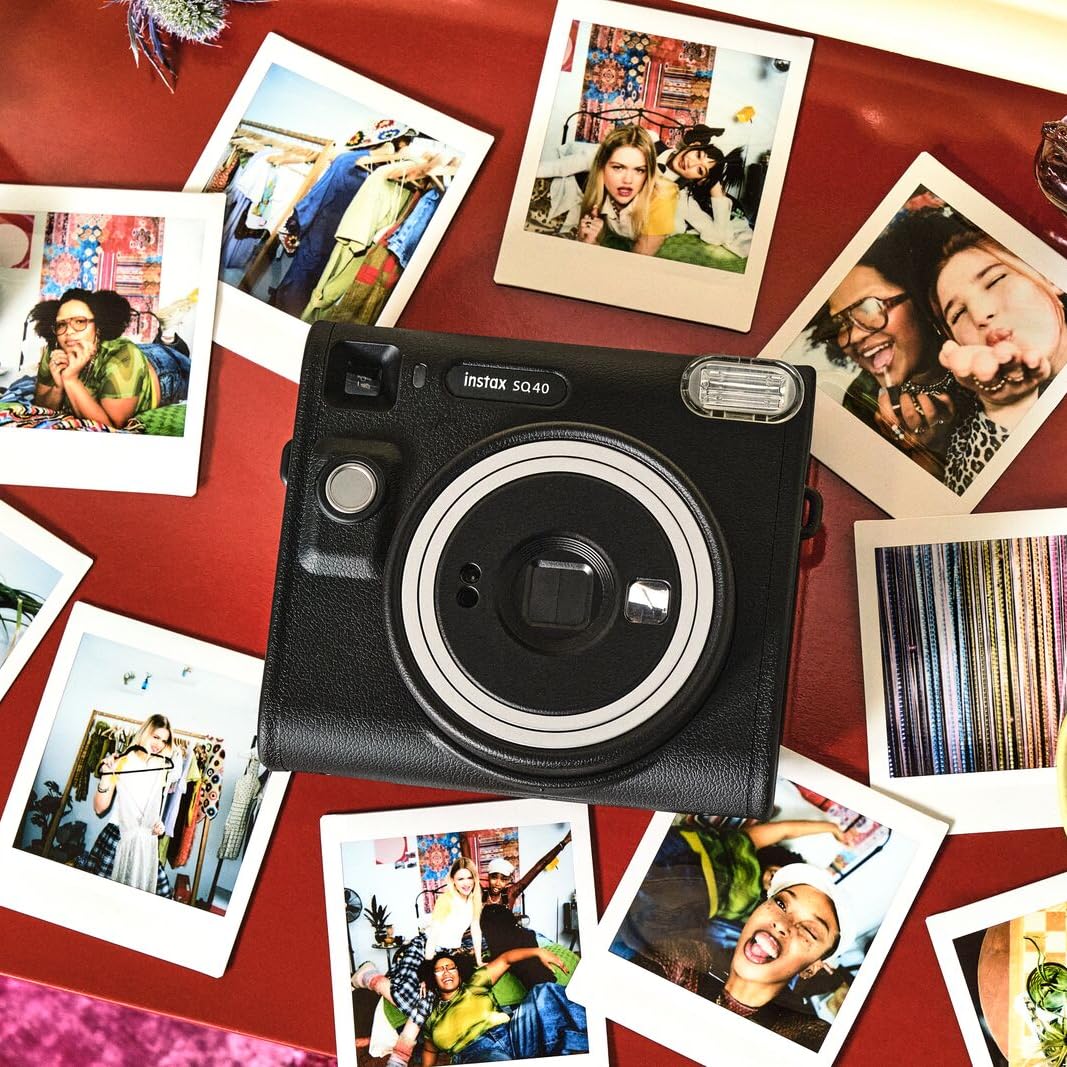Instax SQ40 Siyah Fotoğraf Makinesi