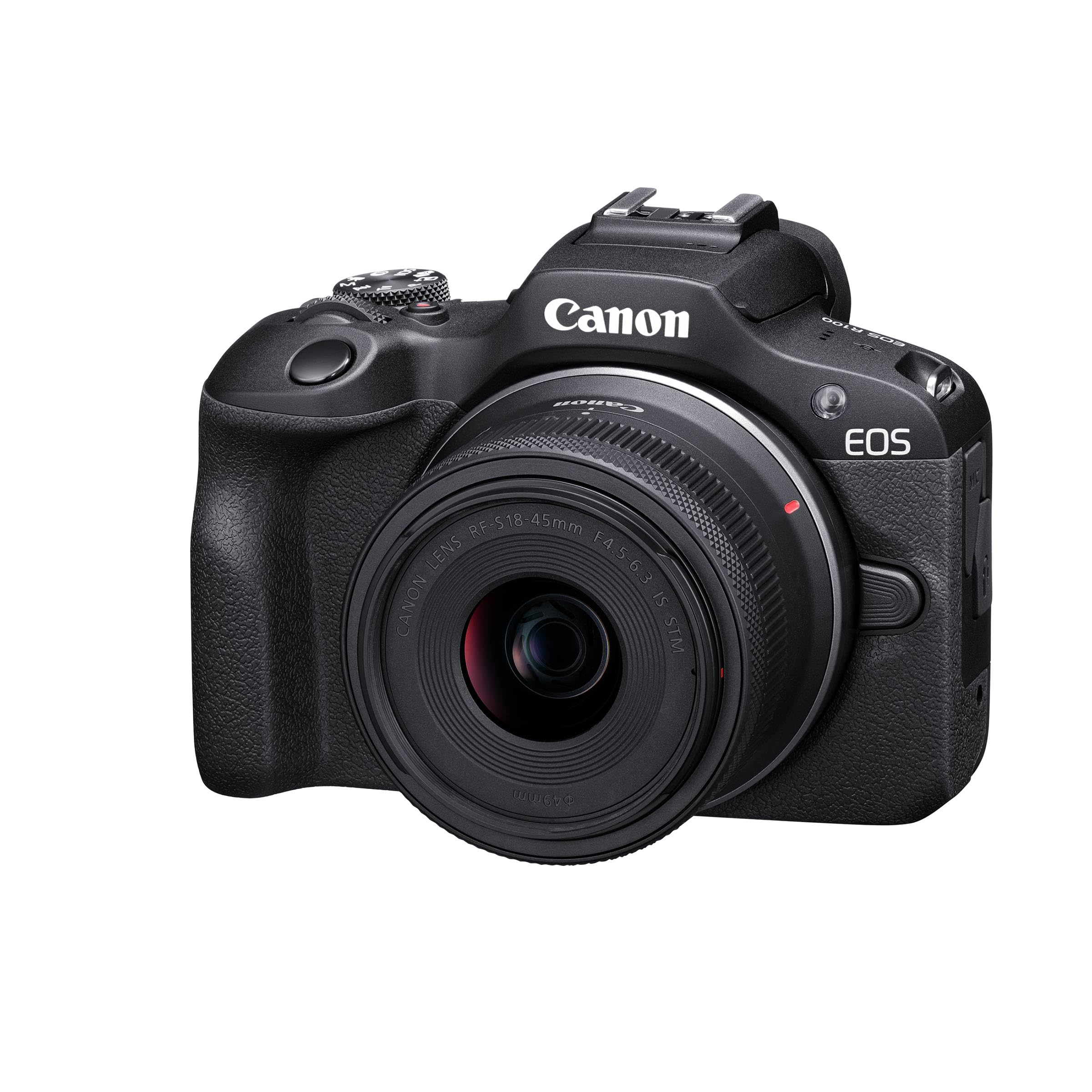 Canon EOS R100 RF-S 18-45mm Lensli Aynasız Fotoğraf Makinesi