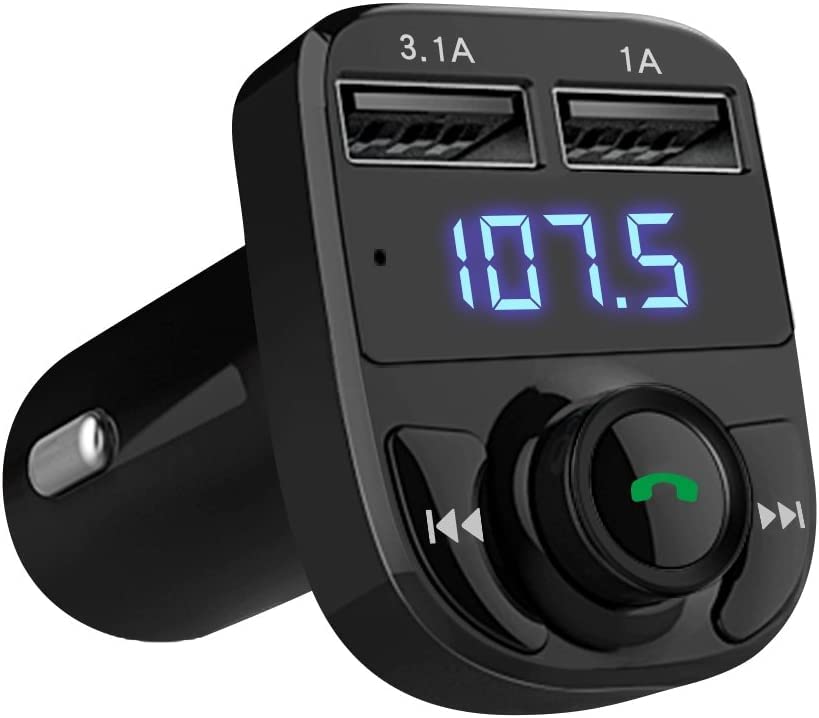 X8 Transmitter, Bluetooth Araç Kiti, Şarj Cihazı