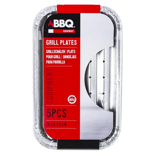BBQ Barbekü Mangal İçin Taşıma Tabağı Alüminyum 5li 2 Adet