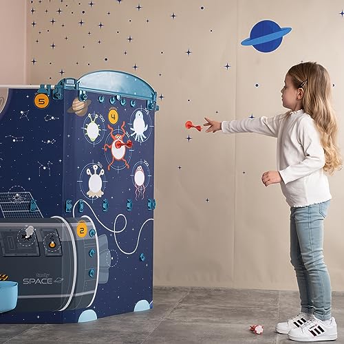 Smoby, 390100, Uzay Merkezi, 15 Farklı Aktivite, Çift Oyun Alanı, 60'dan Fazla Aksesuar Seti, Uzay K