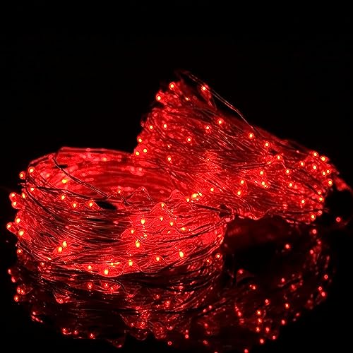 UZER LED Balonlar 10 Paket, 50 cm Işıklı BoboBalloons Helyum Tarzı, Noel Düğün Doğum Günü Sevgililer Günü Cadılar Bayramı Partisi Malzemeleri Süslemeleri için Parlayan Kabarcık Balonlar (Kırmızı ışık)