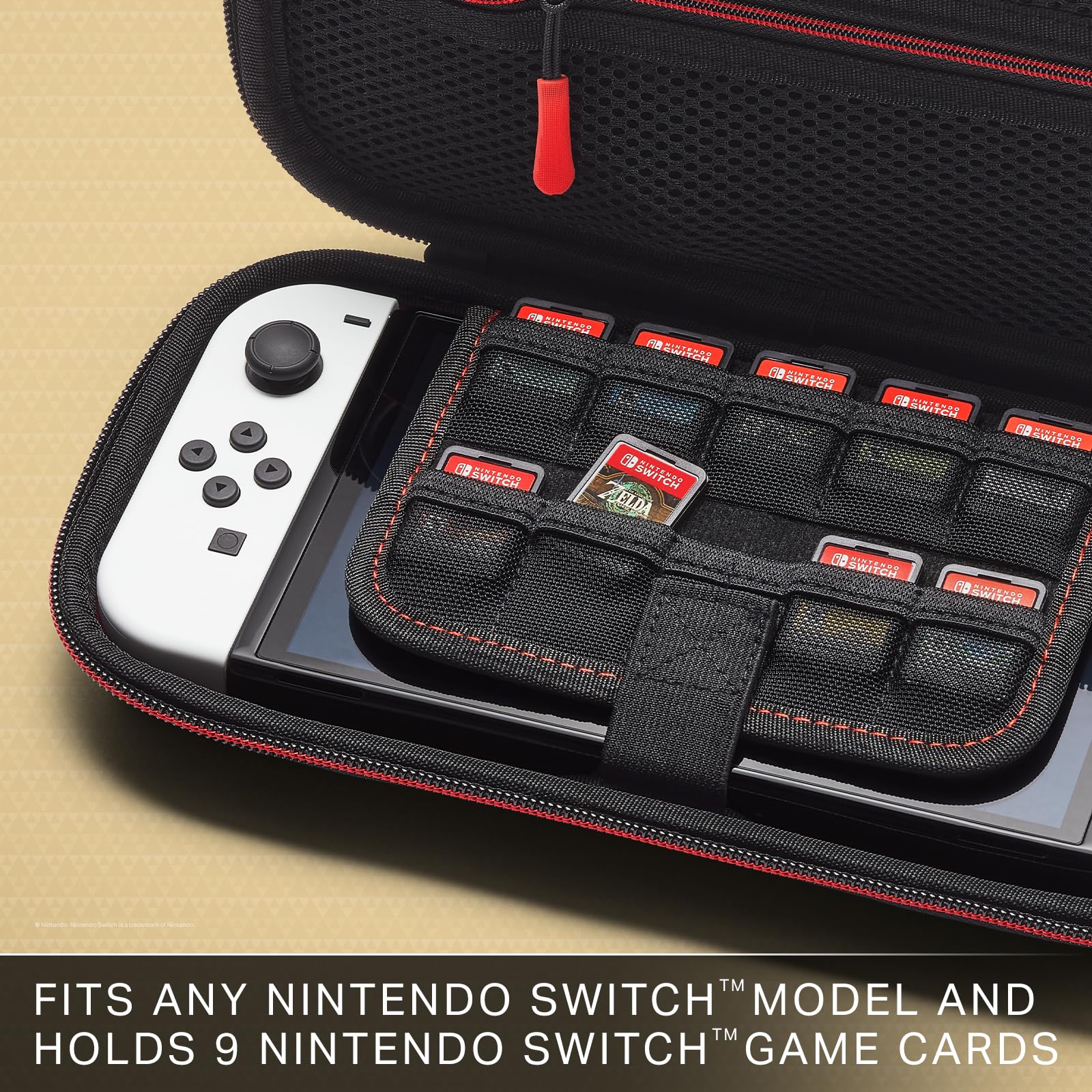 Nintendo Switch için PowerA koruyucu kılıf - OLED modeli veya Switch Lite - Link vs Ganondorf, koruy