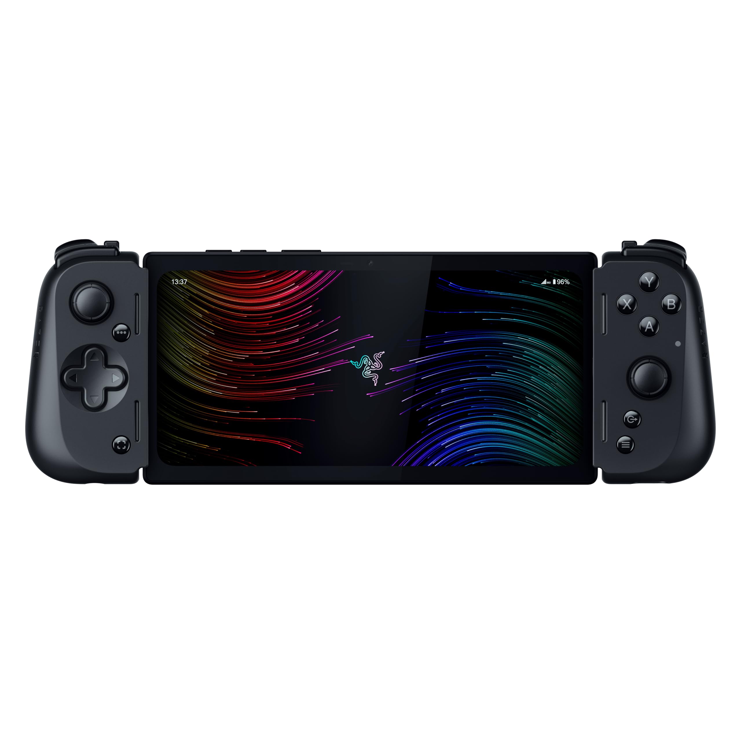 Razer Edge – Android oyun el cihazı, Kishi V2 Pro Controller (Snapdragon G3X Gen1, 6,8 inç büyük AMOLED FHD+ dokunmatik ekran, 144 Hz, HyperSense dokunma hissi, PC, Xbox ve bulut oyun) siyah