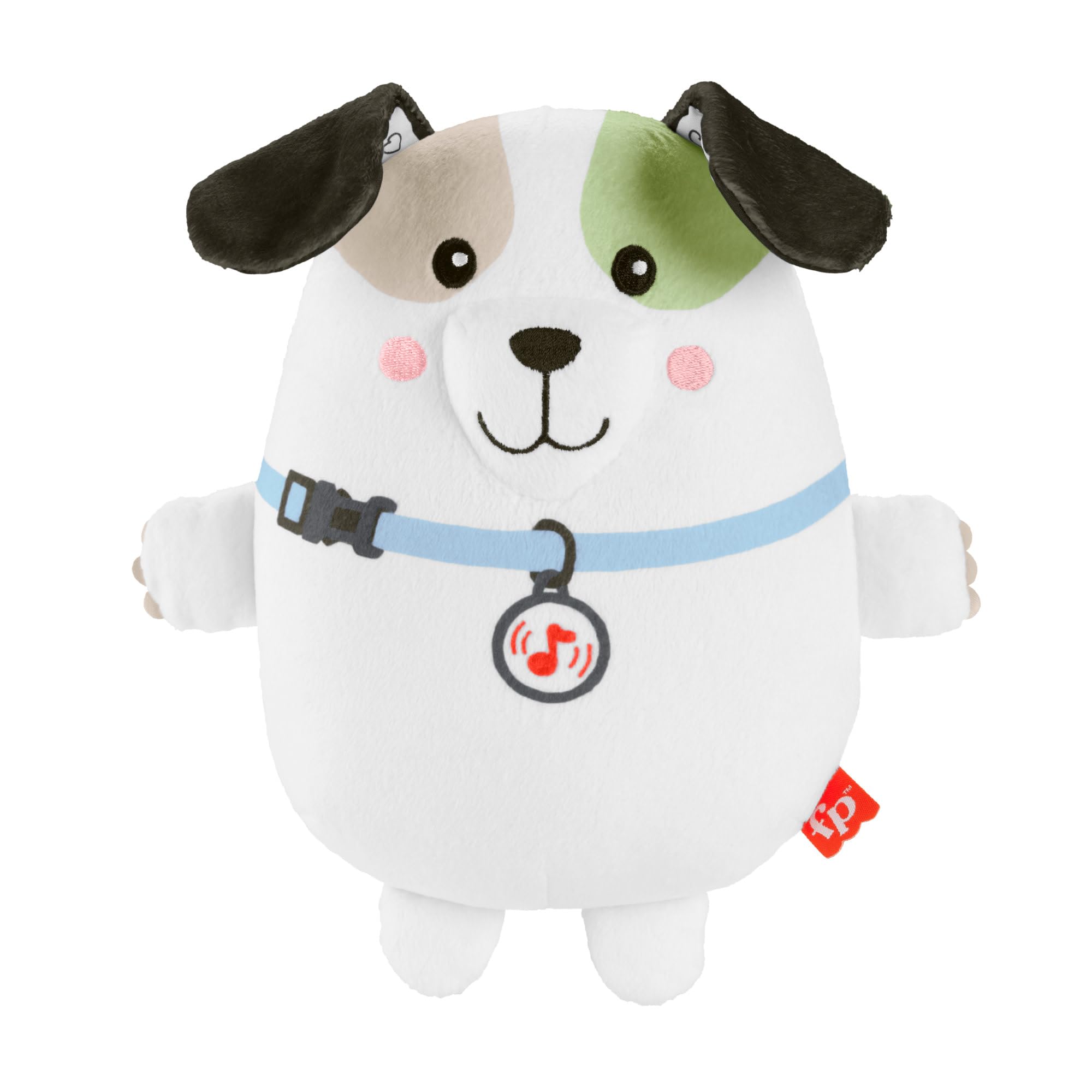 Fisher Price Sevimli Köpekçik Uyku Arkadaşı, yenidoğanlar için pelüş bebek oyuncağı ve taşınabilir ses makinesi, HTJ68