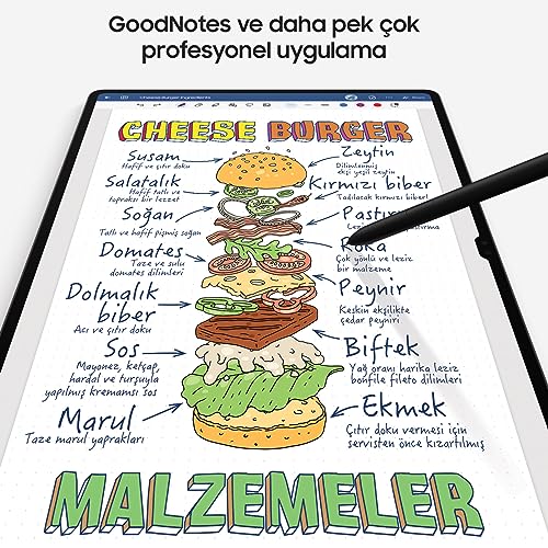 Samsung Galaxy Tab S9 8 GB RAM, 128 GB Hafıza Tablet, Bej (Samsung Türkiye Garantili)