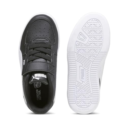 PUMA Unisex Çocuk PUMA Caven 2.0 Kids' Sneakers Futbol Ayakkabısı PUMA Black-PUMA White 28