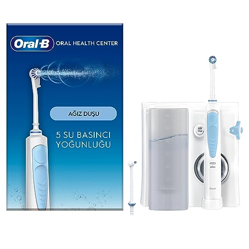 Oral-B Ağız Sağlığı Merkezi: Ağız Duşu, 1 Oxyjet Başlığı, 1 Su Jeti Başlığı