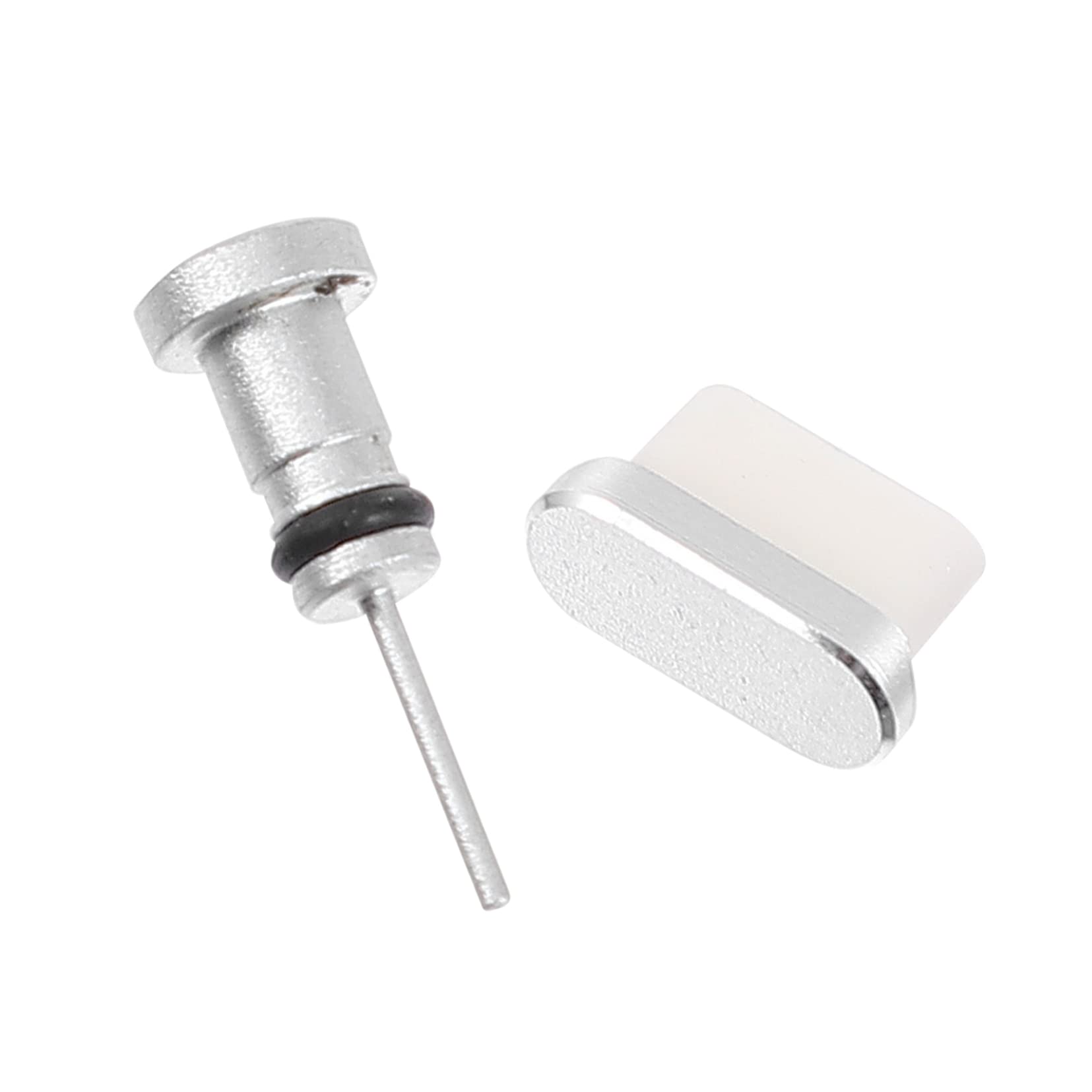ADOCARN 2 Çift Toz Tapası Telefon Toz Fişi Telefon Için Toz Fişi Telefon Kulaklığı Toz Fişi Telefon Anti-toz Fişi Cep Telefonu Kapakları Toz Önleyici Fiş Metal Kulaklık Aksesuarlar