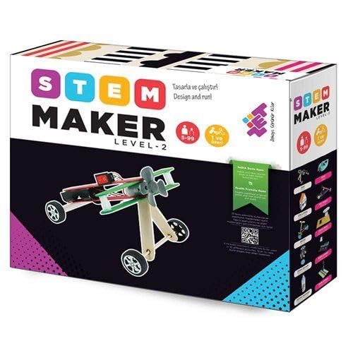 STEAM - MAKER ELEKTRONİK SETİ Level-2 5+ Yaş 1+ Oyuncu