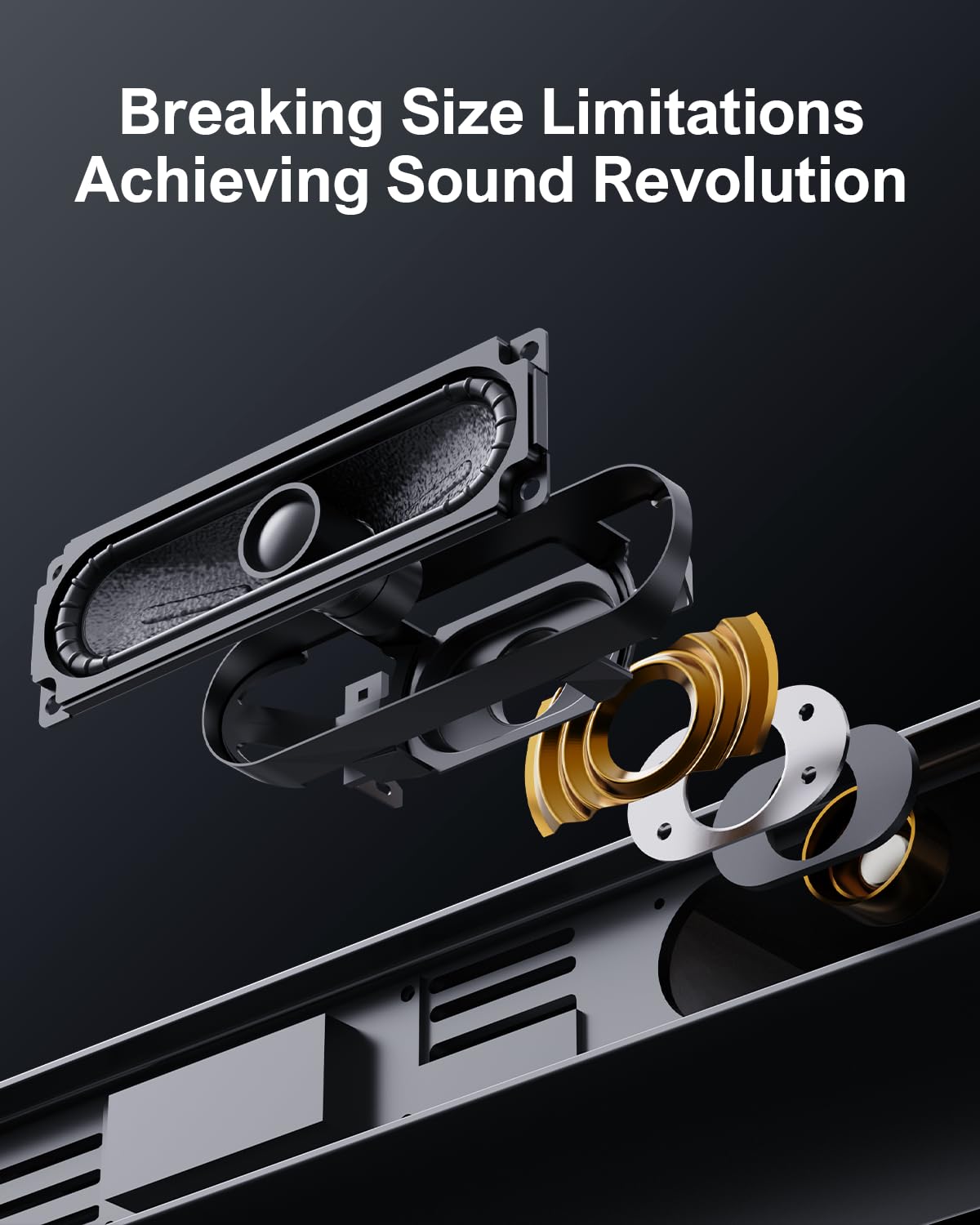 ULTIMEA 2.1 Soundbar TV