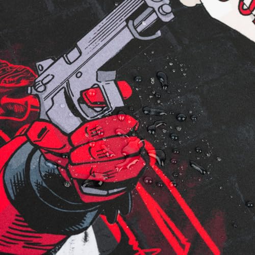 Grupo Erik Oyun Fare Altlığı XXL Marvel Deadpool Oyun Fare Altlığı XXL Kaymaz ve Su Geçirmez Fare Altlığı Büyük - Mouse Pad XXL Oyun Masası Altlığı Bilgisayar Aksesuarı Oyun