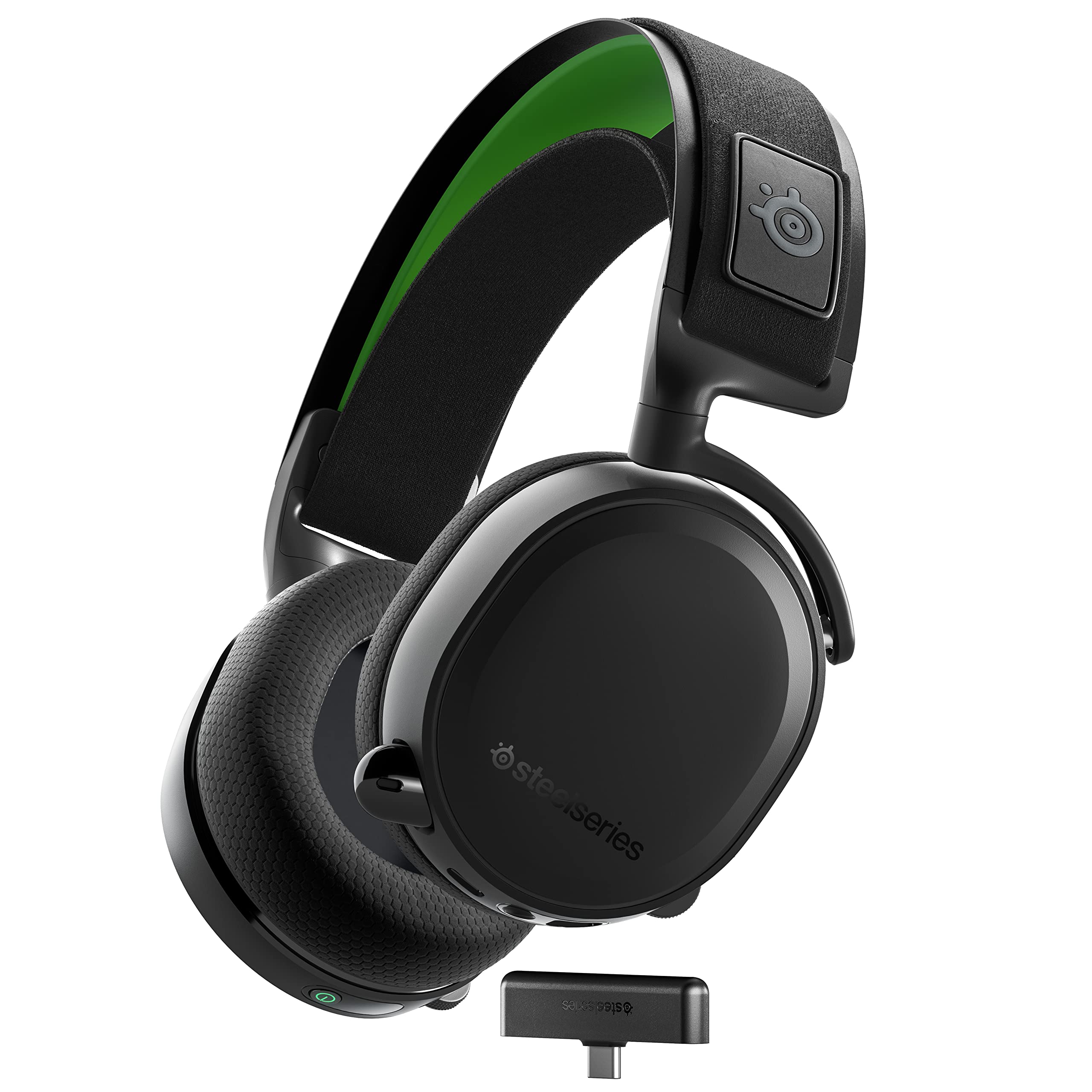 SteelSeries Arctis 7X+ Kablosuz Yeni Nesil Oyun Performansı Kulaklığı Xbox Series X|S'de 30 Saat Pil, USB-C Şarj ve Sorunsuz Çoklu Platform Uyumluluğu