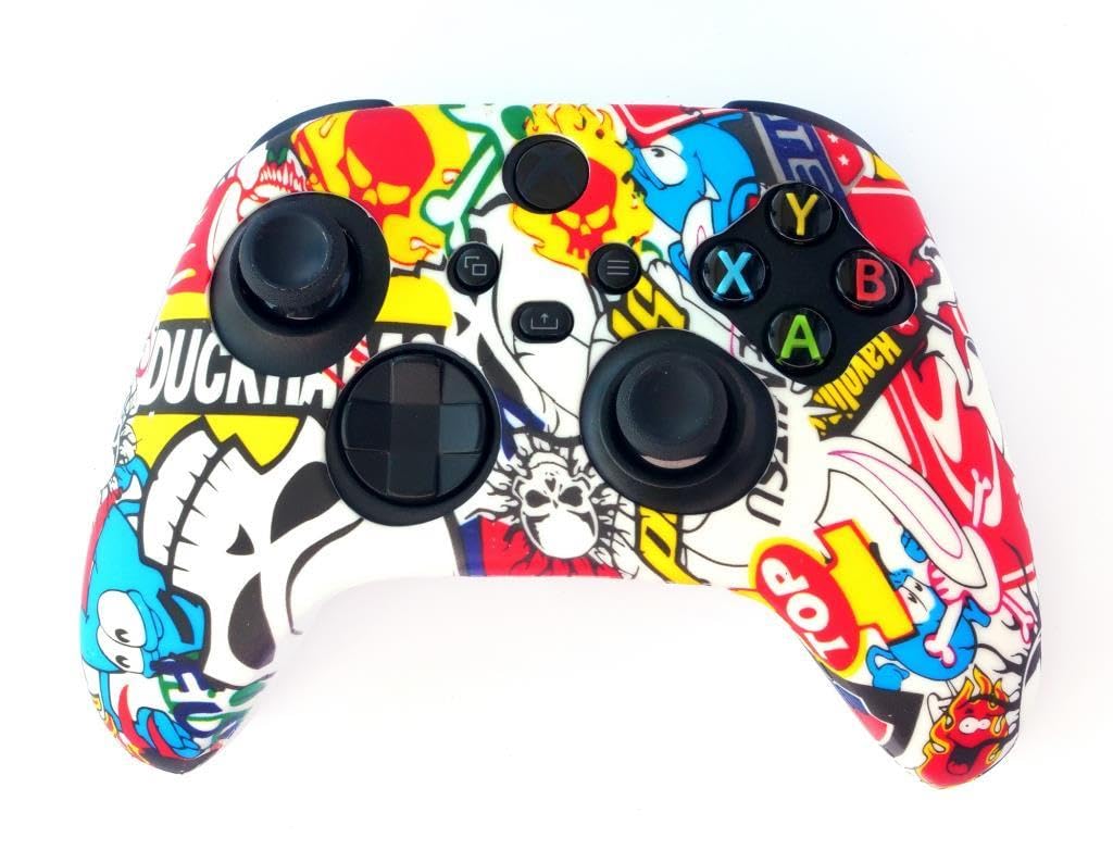 Xbox Series S/X ile Uyumlu Desenli Kol Koruyucu Kılıf 5XB 9. Nesil Kol Uyumlu