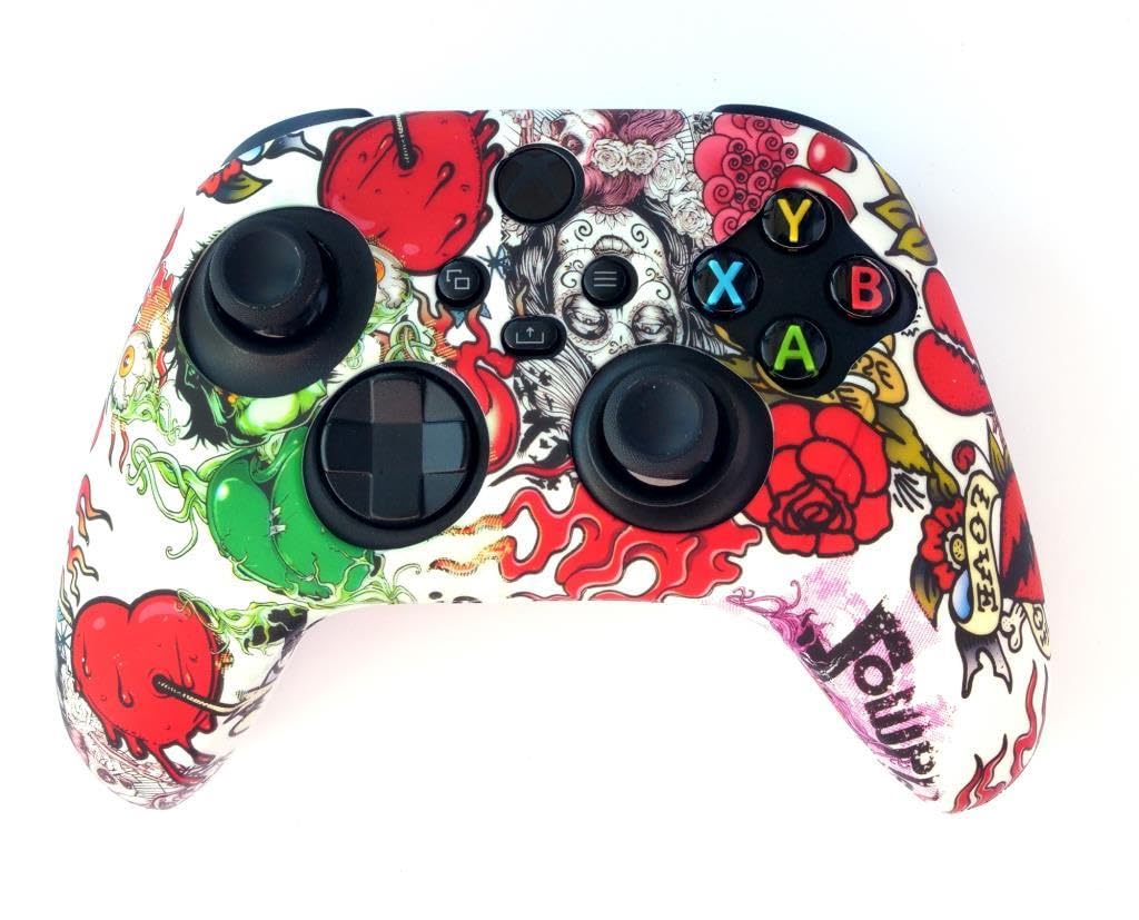 Xbox Series S/X ile Uyumlu Desenli Kol Koruyucu Kılıf 3XB 9. Nesil Kol Uyumlu
