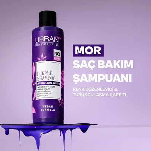 Urban Care Turunculaşma Karşıtı Mor Sülfatsız Saç Bakım Şampuanı 250 ml