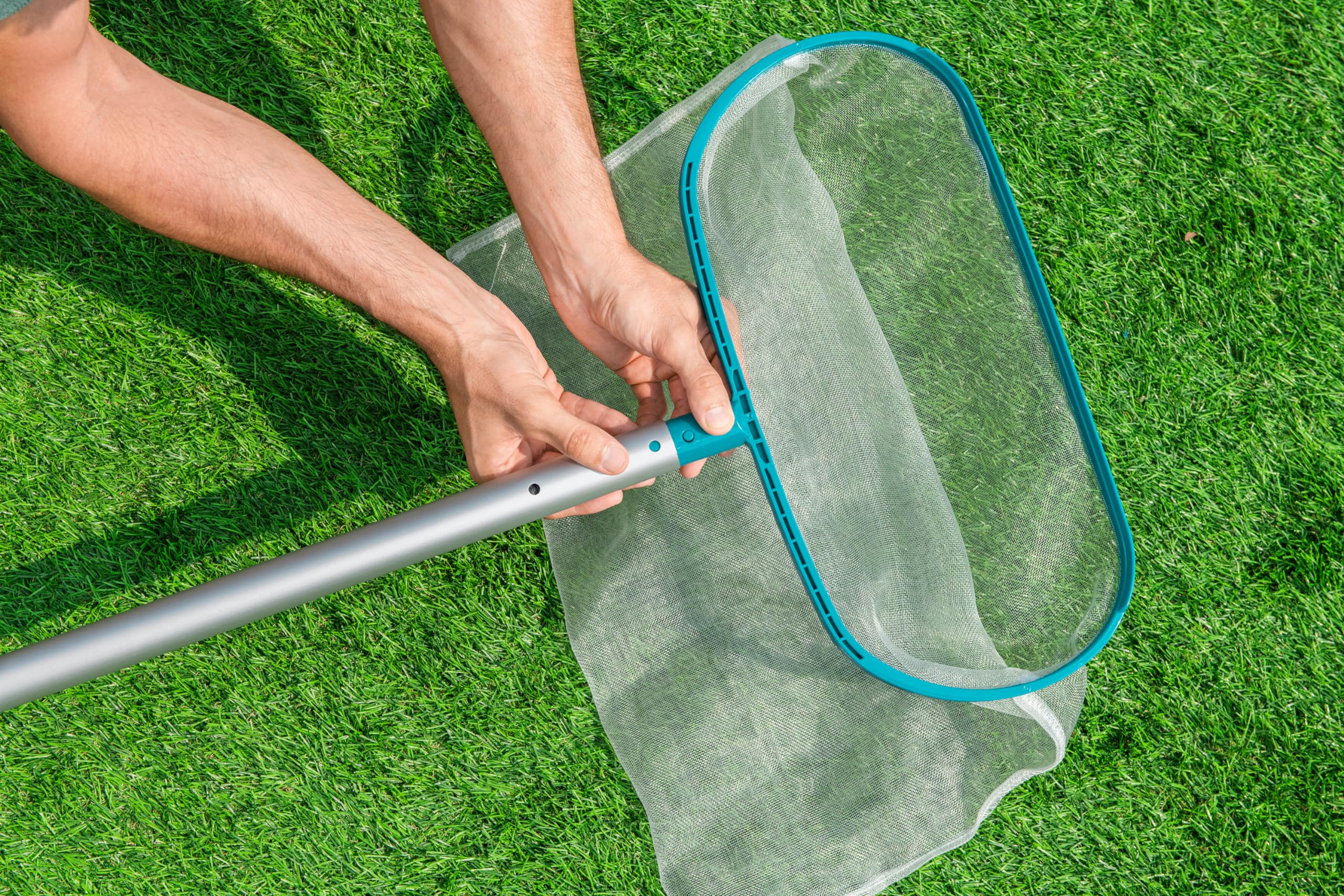 Bestway 16,9 inç x 8,3 inç/43 cm x 21 cm AquaNet Essential Havuz süzgeci