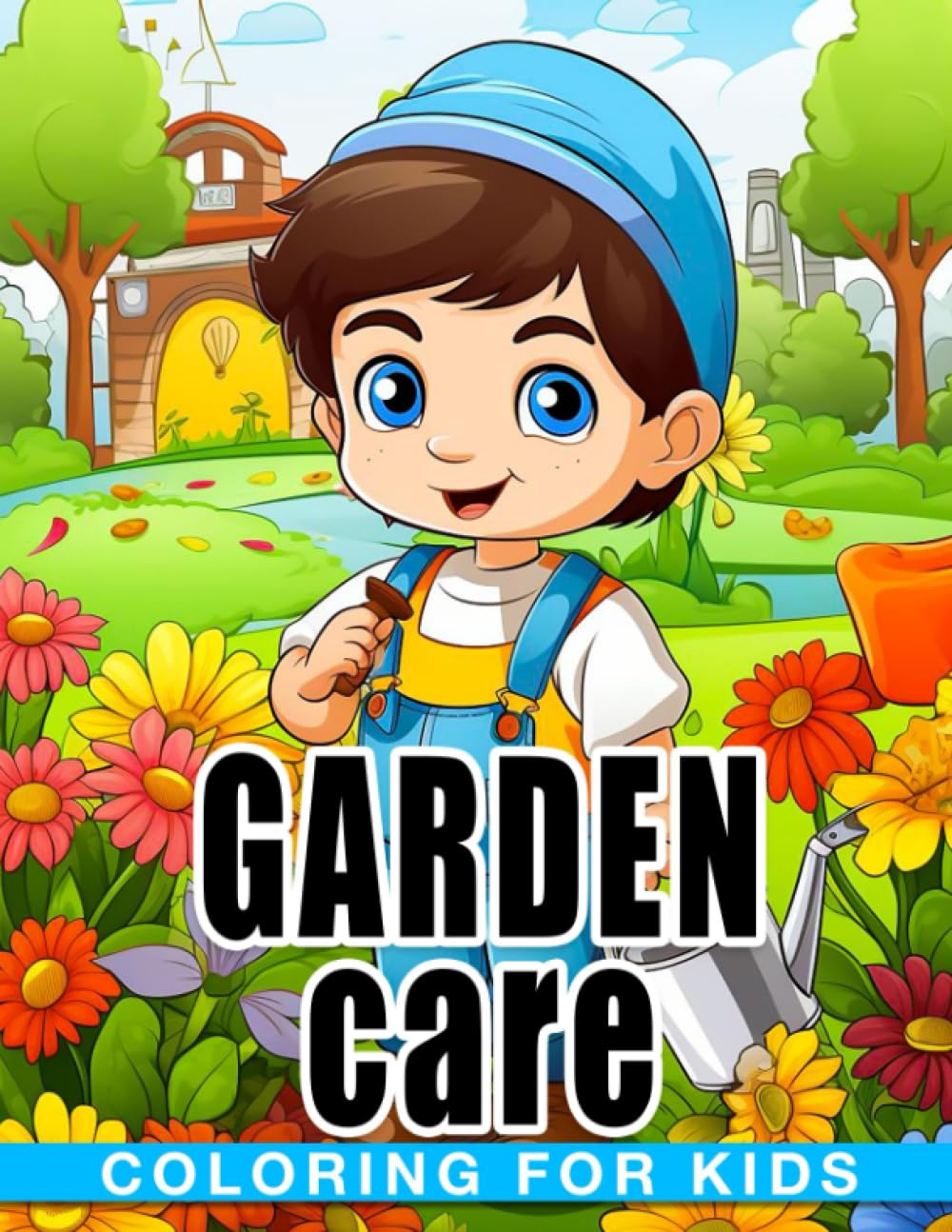 Garden Care Coloring For Kids: Stunning Coloring Pages For All Ages s To Have Fun And Relax | Ideal