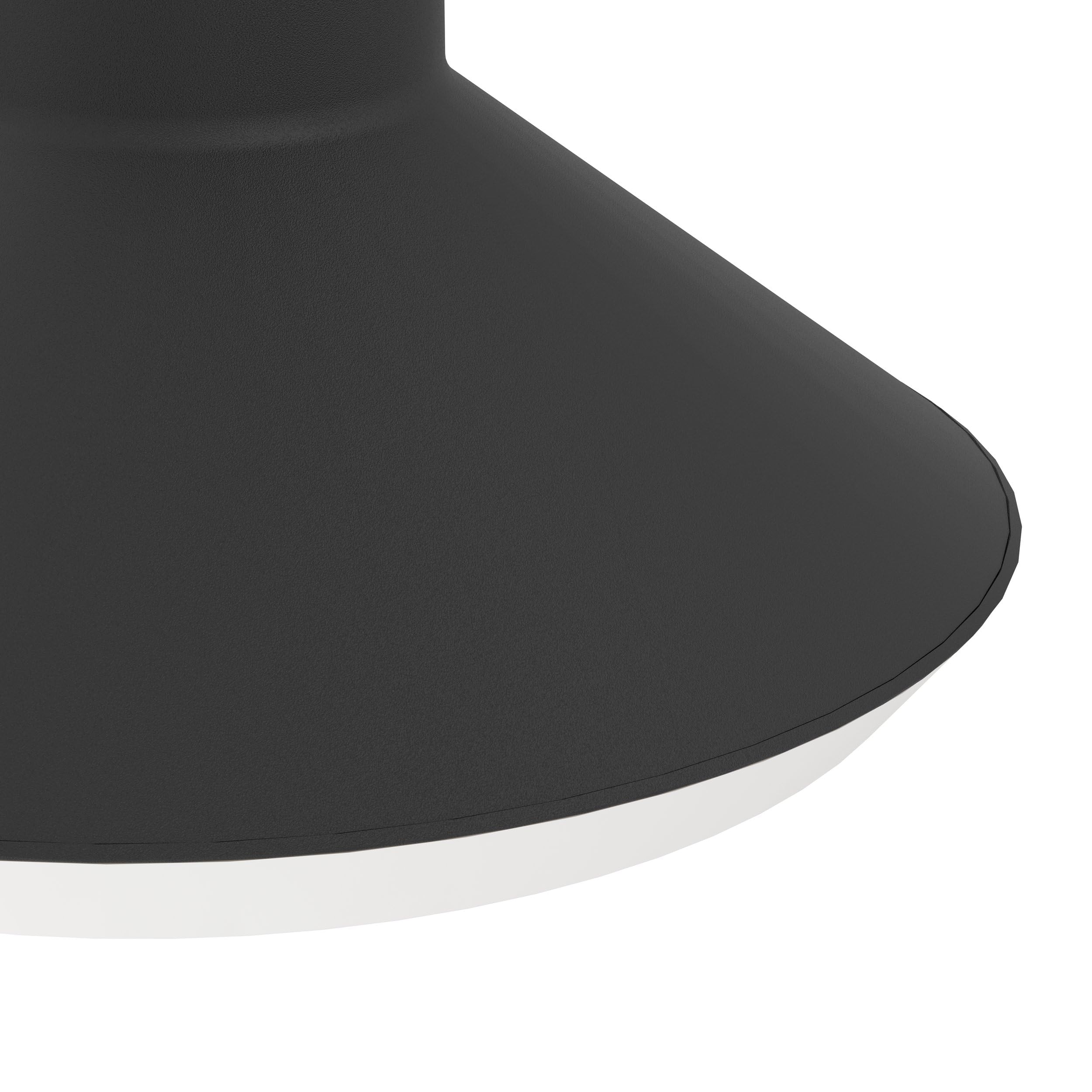 Eglo 900689 Dış Mekan ” Nınnarella ” Siyah Galvanizli Çelik Baba Üstü Aydınlatma Gu10-Led Max: 1X4,6W Ip44 Boy: 74,5 Cm