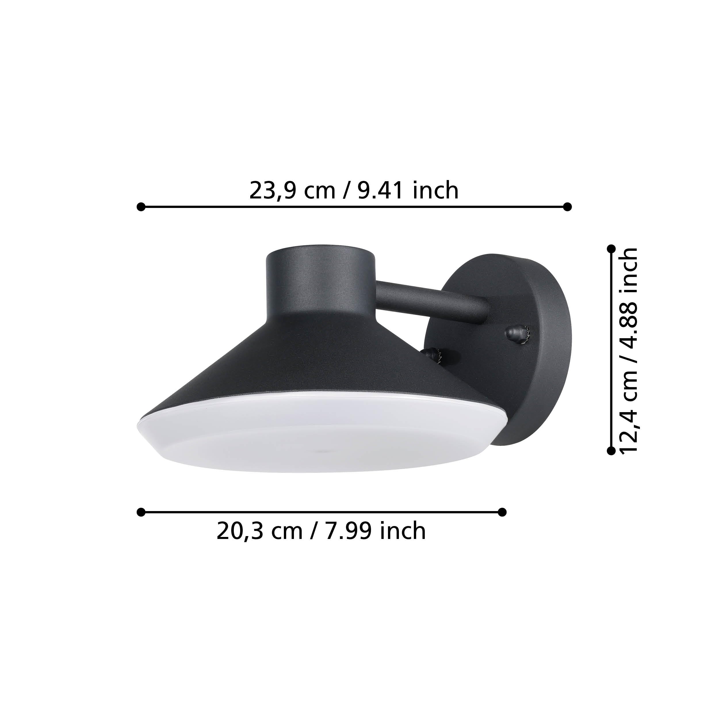 Eglo My Light My Style 900688 "Nınnarella" Çelik Dış Mekan Bahçe Aydınlatması Aplik Ip44