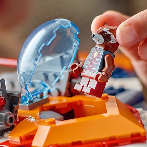 LEGO | Marvel Rocket’in Warbird Aracı Ronan’a Karşı 76278 – 8 Yaş ve Üzeri Süper Kahraman Seven Çocuklar İçin İnşa Edilebilen Uzay Gemisi İçeren Yaratıcı Oyuncak Yapım Seti (290 Parça)