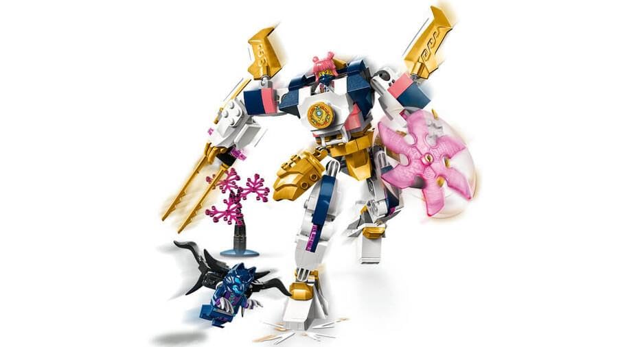 LEGO NINJAGO Sora’nın Teknoloji Elementi Robotu 71807-7 Yaş ve Üzeri Çocuklar için Aksiyon Figürü İçeren Yaratıcı Oyuncak Yapım Seti (209 Parça)