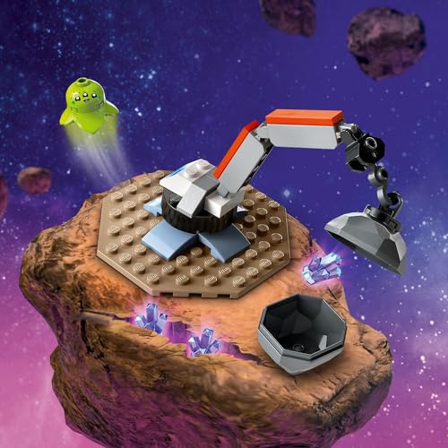 LEGO City Uzay Gemisi ve Asteroit Keşfi 60429 – 4 Yaş ve Üzeri Çocuklar için Hediye Fikri, Meteroit,