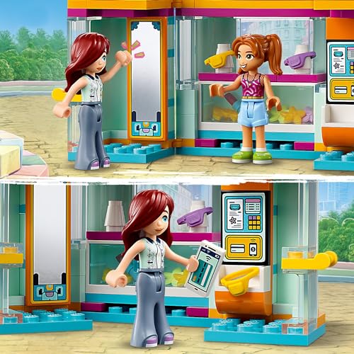 LEGO Friends Minik Aksesuar Mağazası 42608-6 Yaş ve Üzeri Çocuklar için Paisley ve Candi Minifigürü İçeren Yaratıcı Oyuncak Yapım Seti (129 Parça)