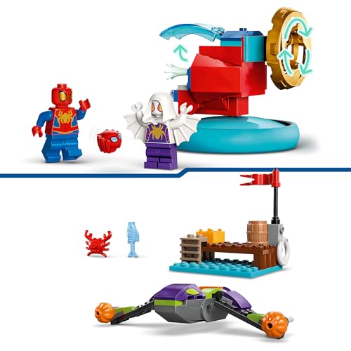 LEGO 4+ Spidey Green Goblin’e Karşı 10793-4 Yaş ve Üzeri Çocuklar için Marvel Örümcek Adam ve Green