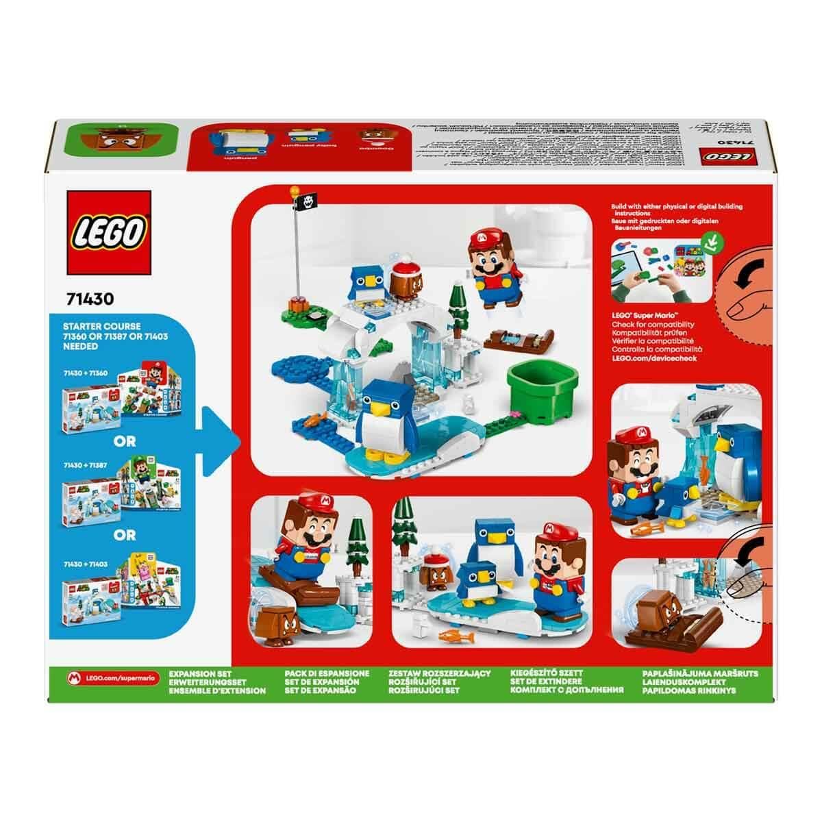 LEGO Super Mario Penguin Ailesi Kar Macerası Ek Macera Seti 71430-7 Yaş ve Üzeri Super Mario Hayranl