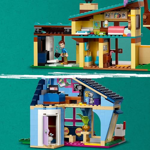 LEGO Friends Olly ve Paisley'nin Aile Evleri 42620-7 Yaş ve Üstü Kız ve Erkek Çocuklar için Mini Bebekler, Aksesuarlar ve Oyuncak Hayvanlar İçeren Rol Yapma Oyuncağı (1126 Parça)