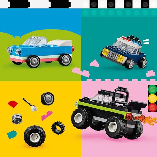LEGO Classic Yaratıcı Araçlar 11036-4 Yaş ve Üzeri Çocuklar için 10 Adet Araba Yapımı İçeren Yaratıcı Oyuncak Yapım Seti (900 Parça)