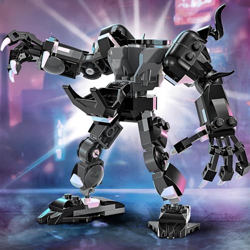 LEGO | Marvel Venom Robot Zırhı Miles Morales’e Karşı 76276-6 Yaş ve Üzeri Süper Kahraman Seven Çocuklar için İnşa Edilebilen Yaratıcı Oyuncak Yapım Seti (134 parça)