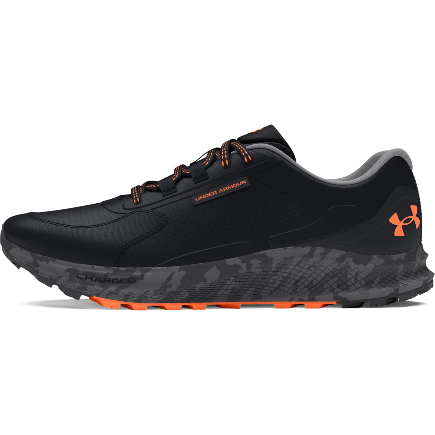 Under Armour UA Charged Bandit TR 3 Erkek Outdoor Ayakkabısı Black/Black/Orange Blast 44.5