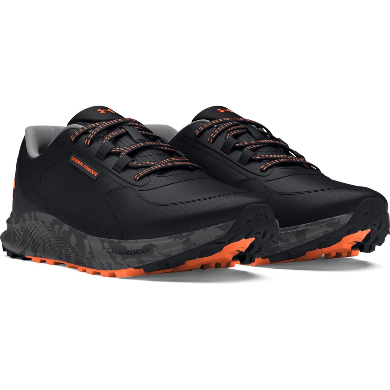 Under Armour UA Charged Bandit TR 3 Erkek Outdoor Ayakkabısı Black/Black/Orange Blast 44.5