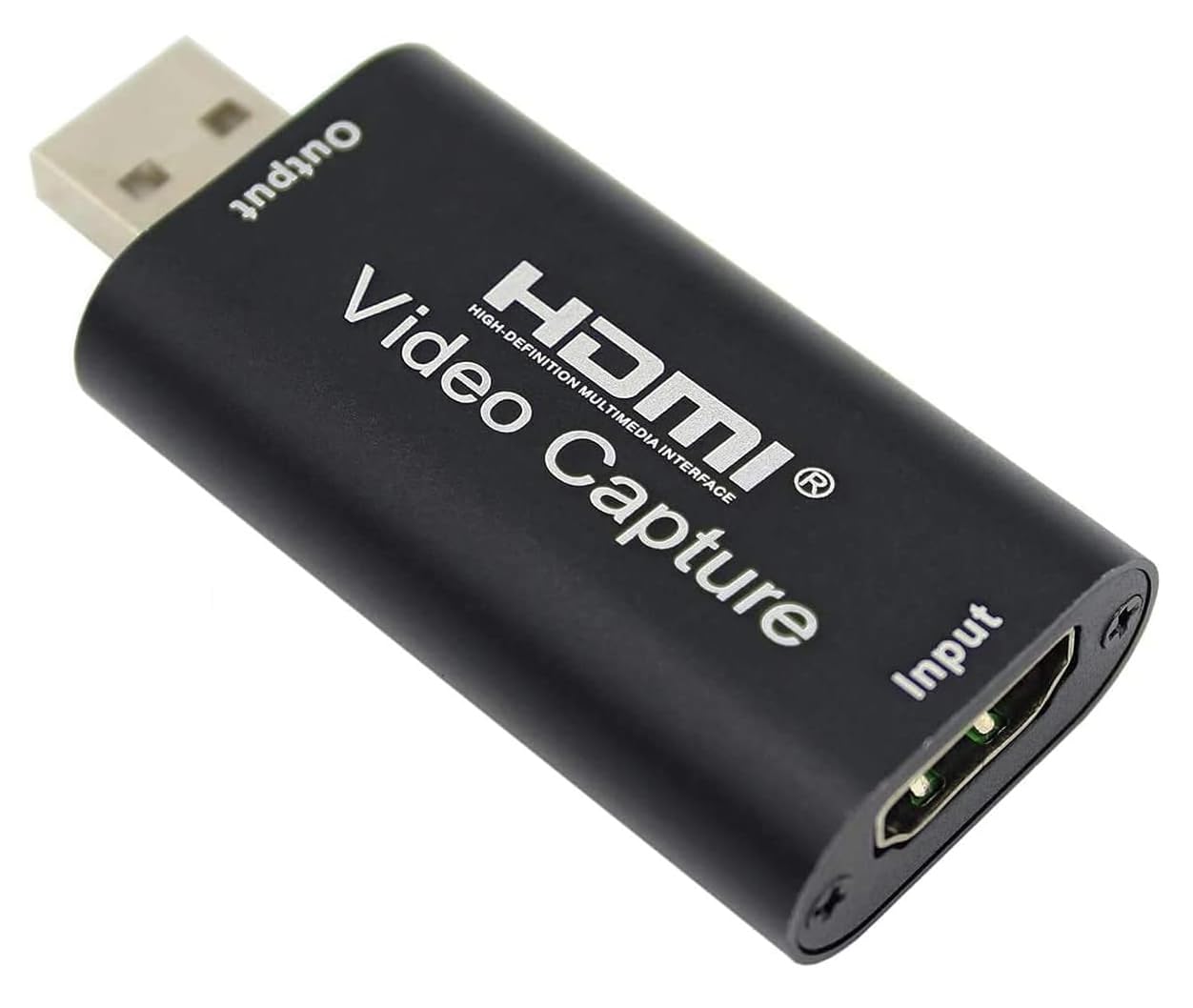 Coverzone Ses Video Yakalama Kartı 1080P 30fps HDMI USB Yakalama Kartları DSLR Video Kamera Oyun - Canlı Akış - Video Konferans - Öğretim için Aksiyon Kamerası ile Kayıt