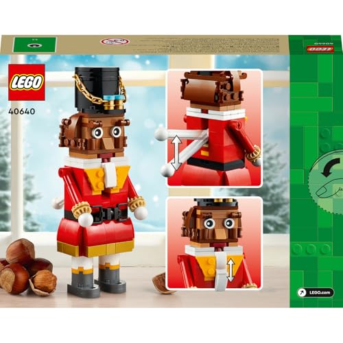 LEGO Fındıkkıran 40640 – 8 Yaş ve Üzeri Çocuklar için Yılbaşı Temalı Oyuncak Figür Yapım Seti (208 Parça)