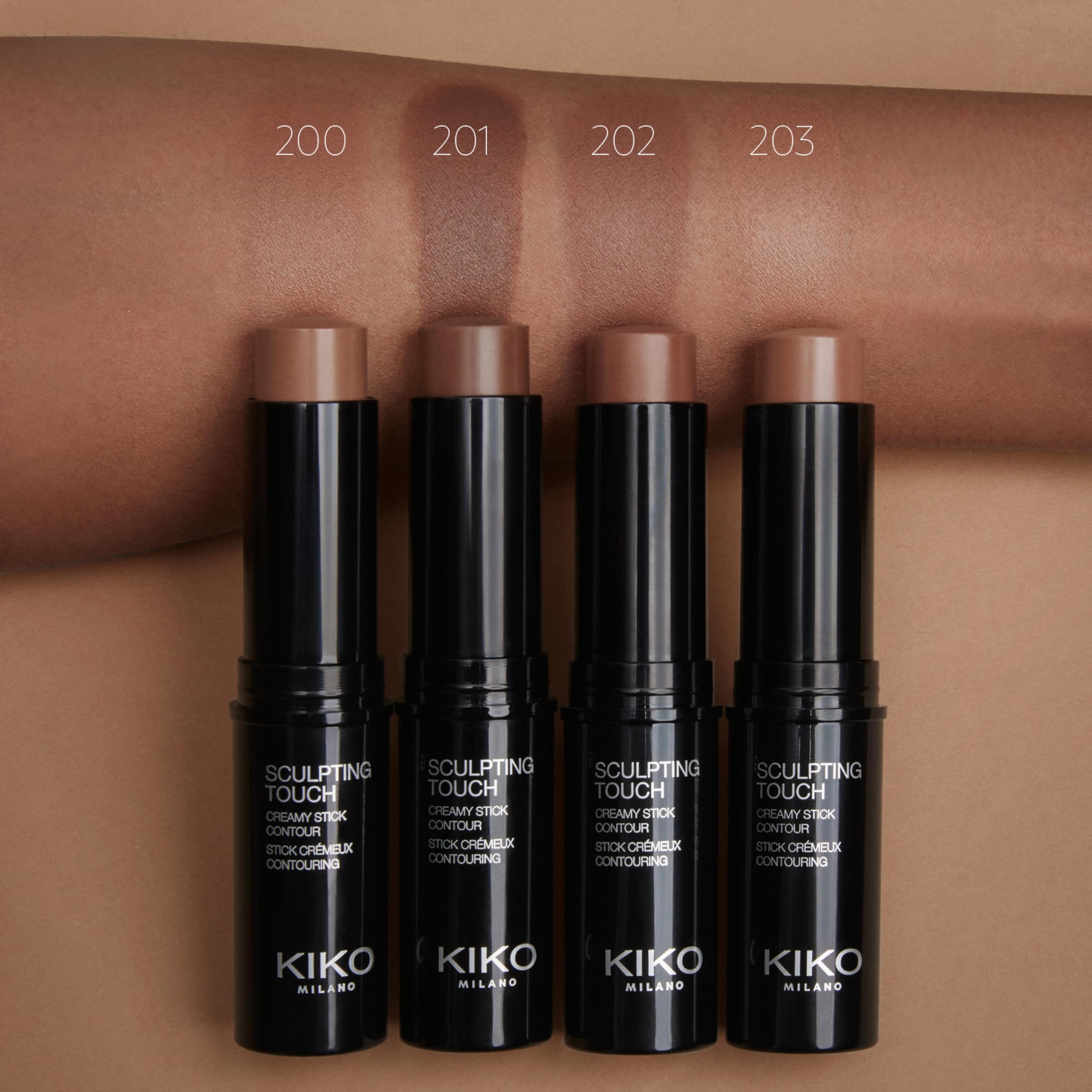 Kiko Milano Kontür - Sculpting Touch Creamy Stick Contour - 200 Hazelnut - Yüz Hatlarını Belirginleştiren Kremsi