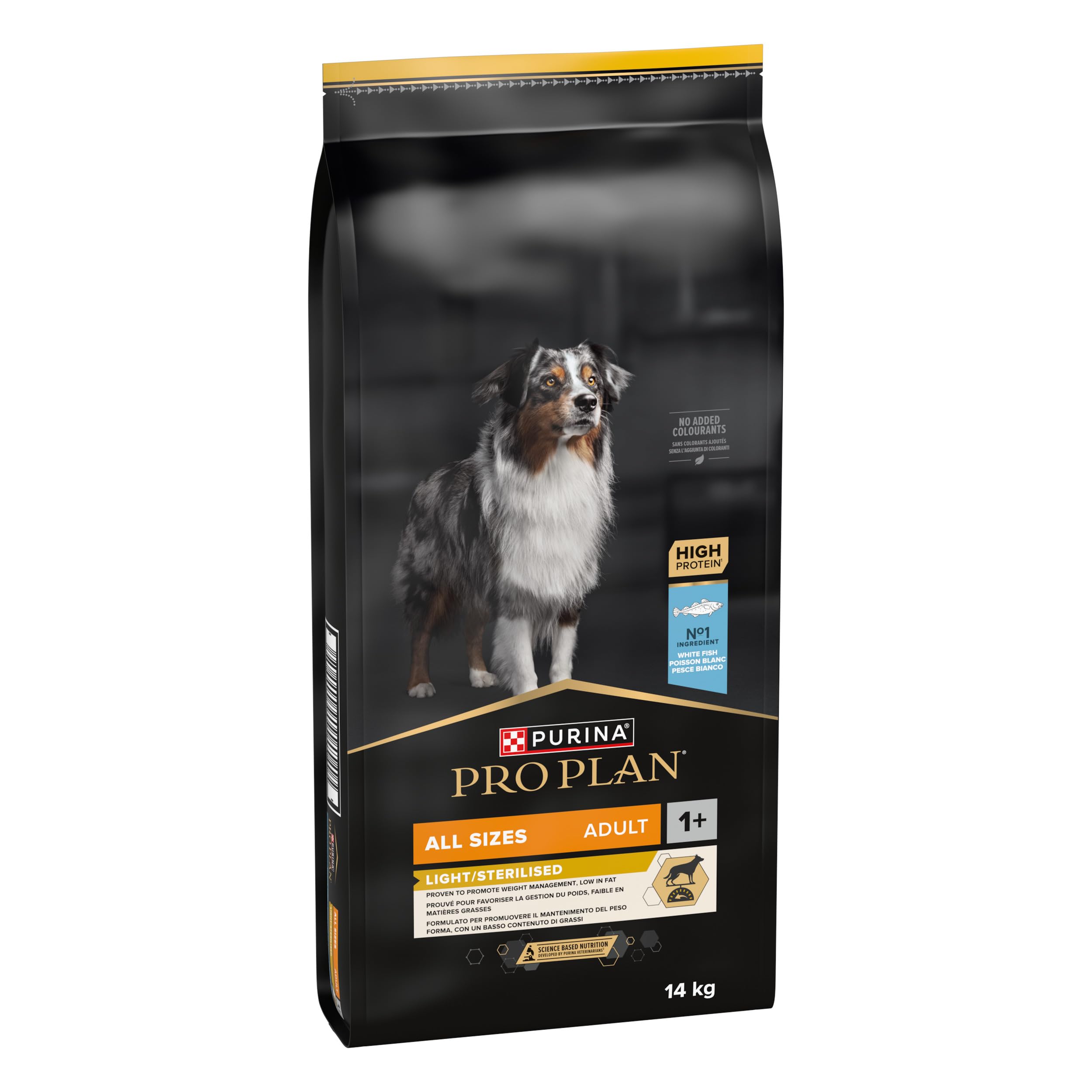 Pro Plan All Size Beyaz Balıklı Sterilised-Light Yetişkin Köpek Maması 14 kg