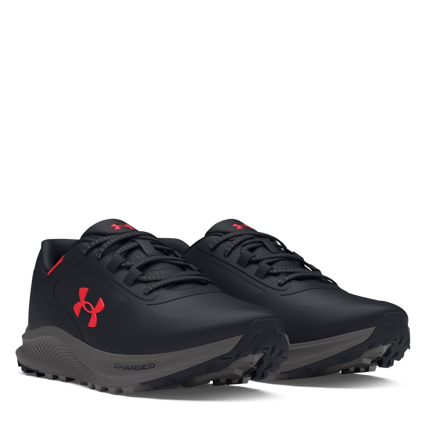 Under Armour UA Charged Bandit TR 3 SP Erkek Outdoor Ayakkabısı Black/Black/Racer Red 43