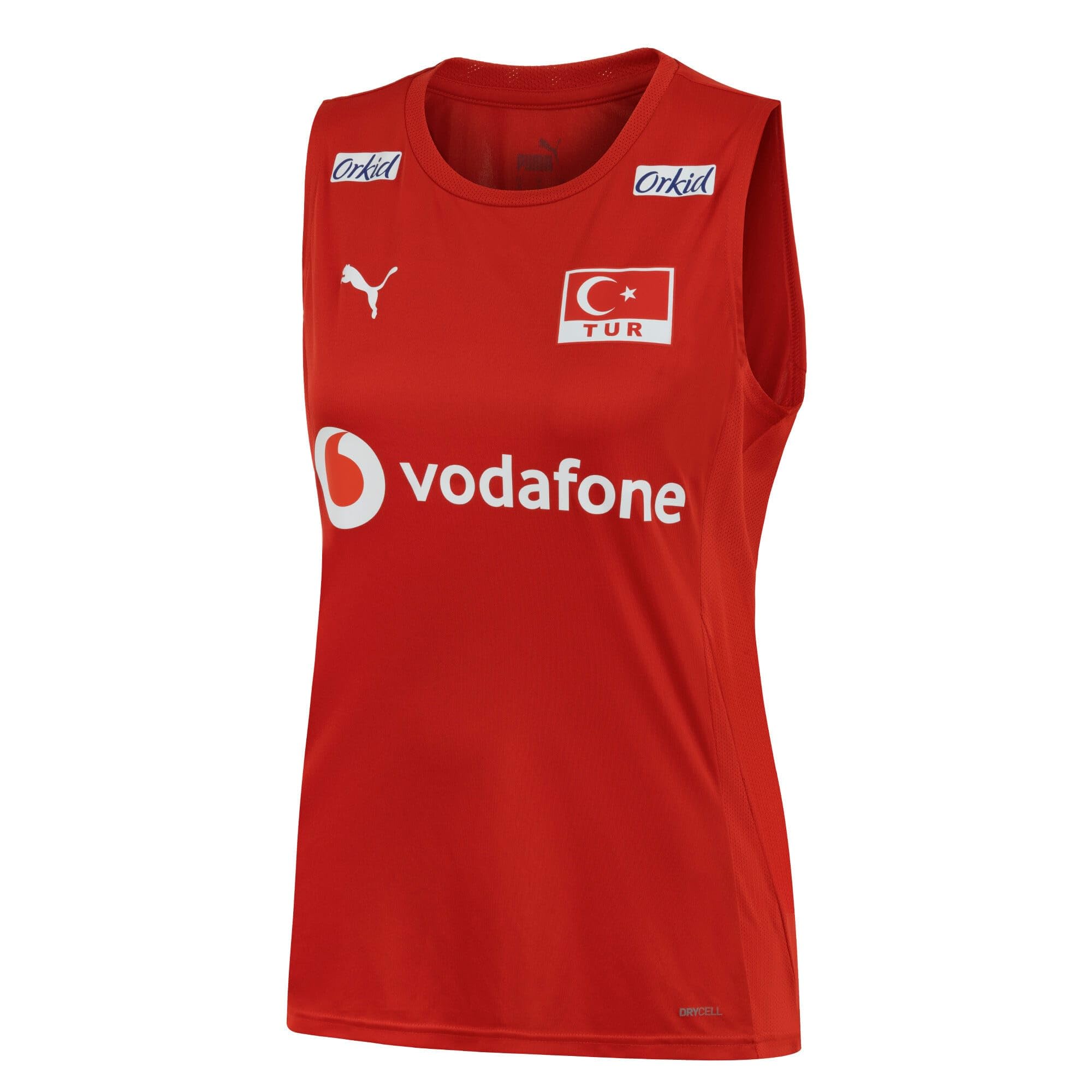 Puma Türkiye Voleybol Milli Takım Kadın Forması 70639502 Kırmızı L