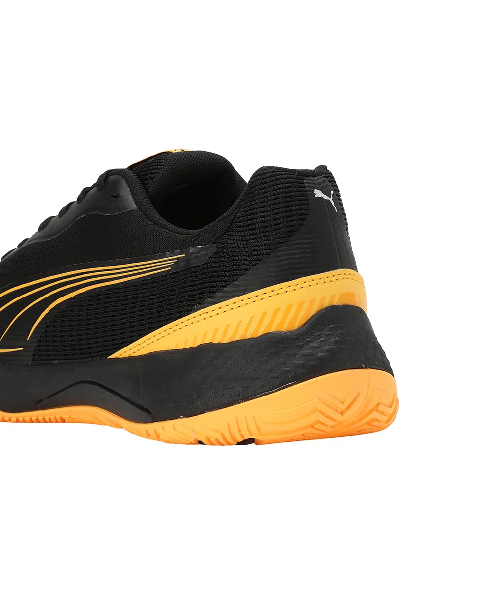 PUMA Unisex Yetişkin Solarstrike III Spor Ayakkabı PUMA Black-Sun Stream-PUMA White 42 EU