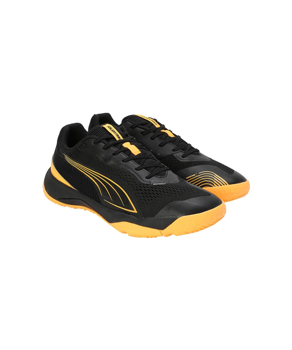 PUMA Unisex Yetişkin Solarstrike III Spor Ayakkabı PUMA Black-Sun Stream-PUMA White 42 EU