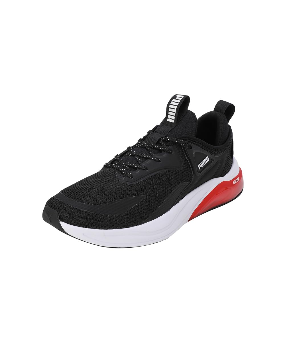 PUMA Erkek/Unisex Cell Thrill-PUMA Black-For All Time Red Low Boot 42