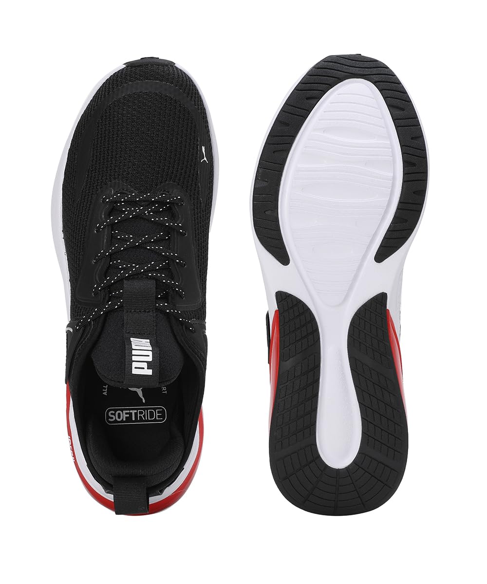 PUMA Erkek/Unisex Cell Thrill-PUMA Black-For All Time Red Low Boot 42