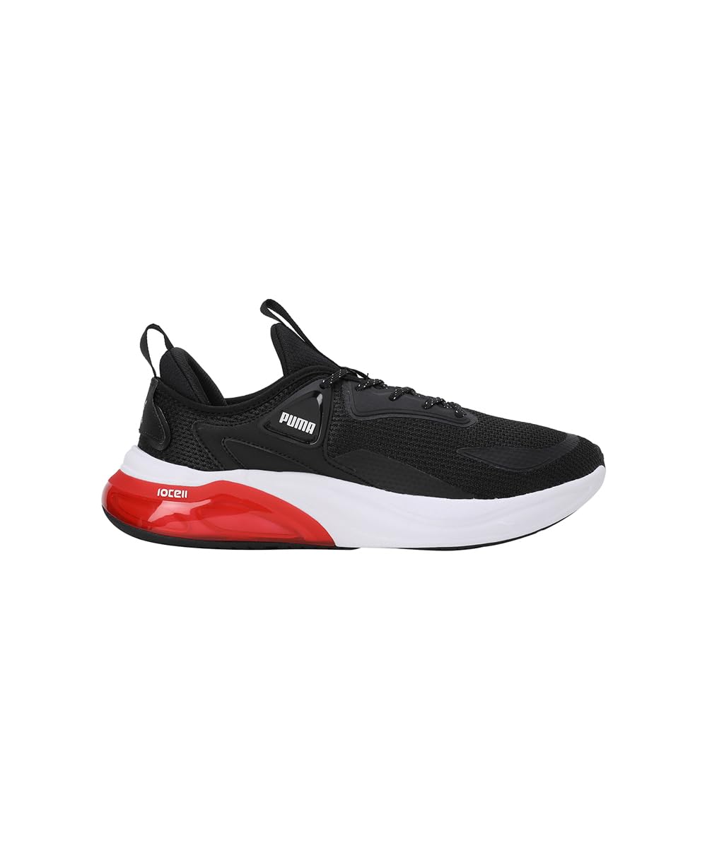 PUMA Erkek/Unisex Cell Thrill-PUMA Black-For All Time Red Low Boot 42