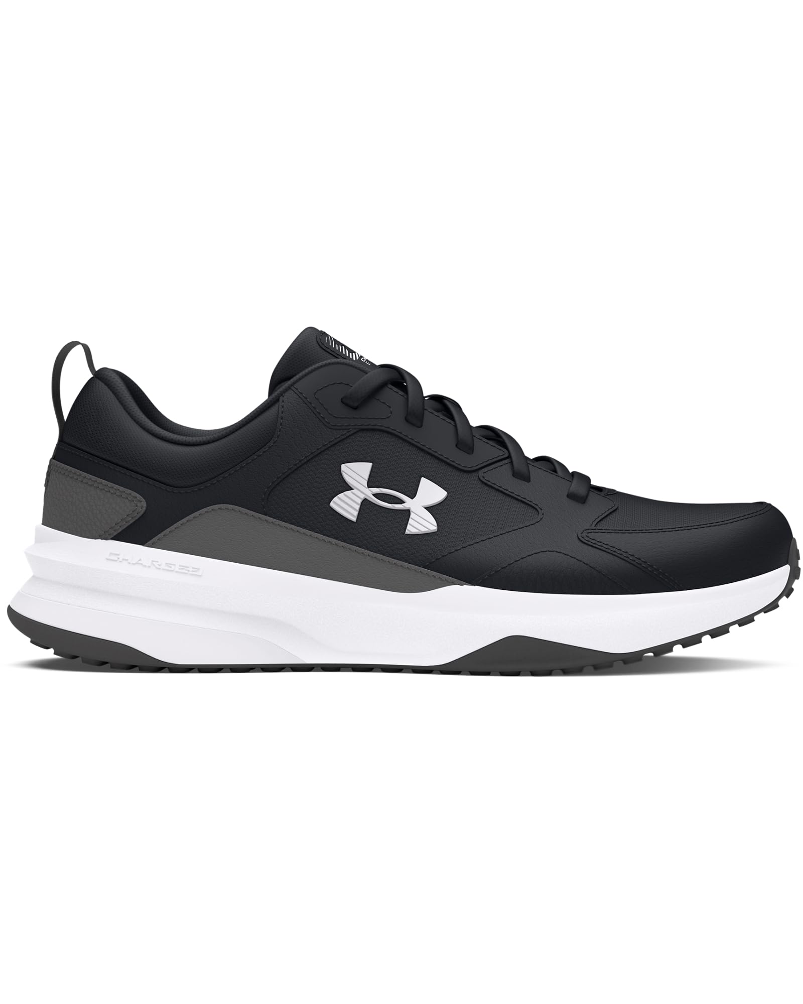 Under Armour UA Charged Edge Erkek Sportstyle Ayakkabı Black/Castlerock/White 42