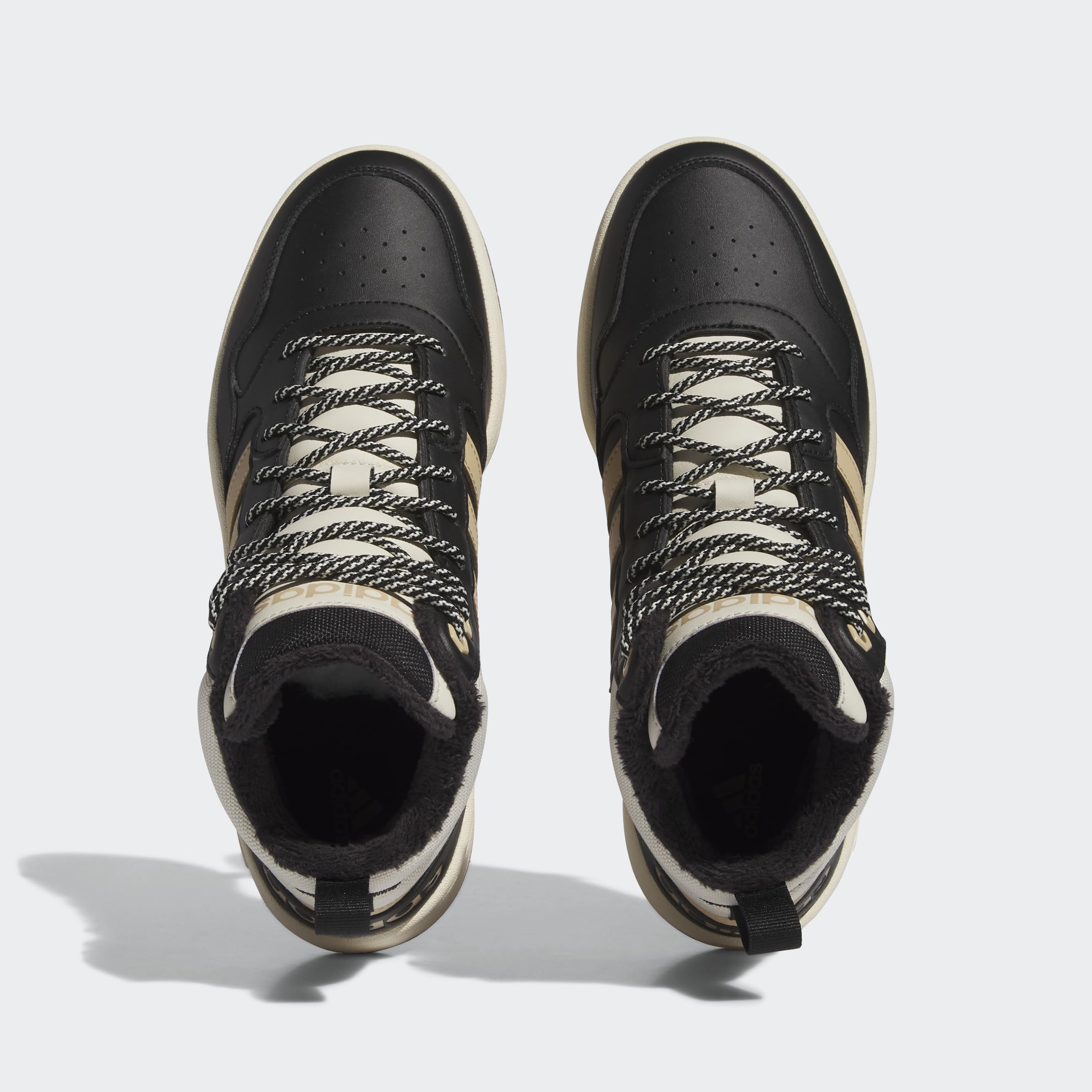 adidas Hoops 3 Mid Erkek Günlük Spor Ayakkabı Siyah 42.5